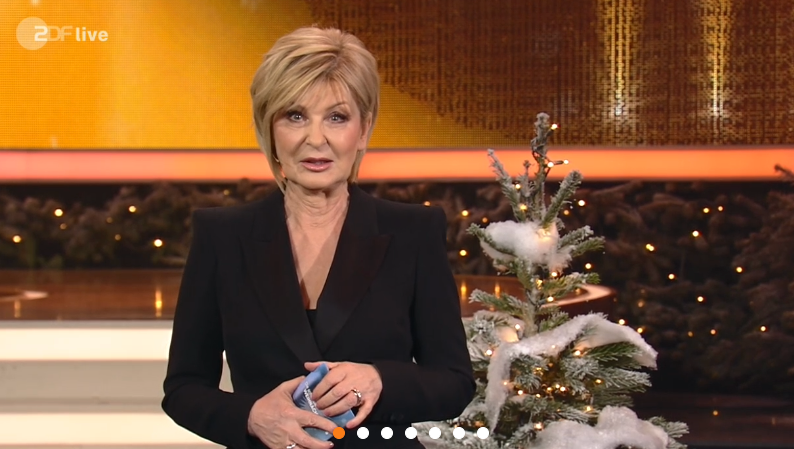 Ein letztes Mal begrüßte Carmen Nebel ihr Publikum zur großen "ZDF-Spendengala".