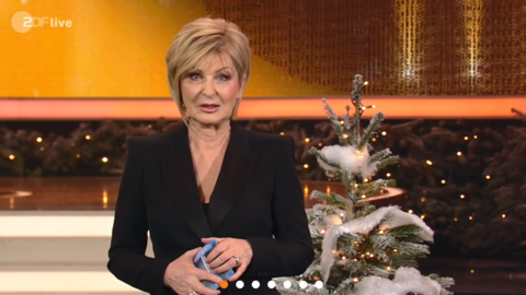 Ein letztes Mal begrüßte Carmen Nebel ihr Publikum zur großen "ZDF-Spendengala".