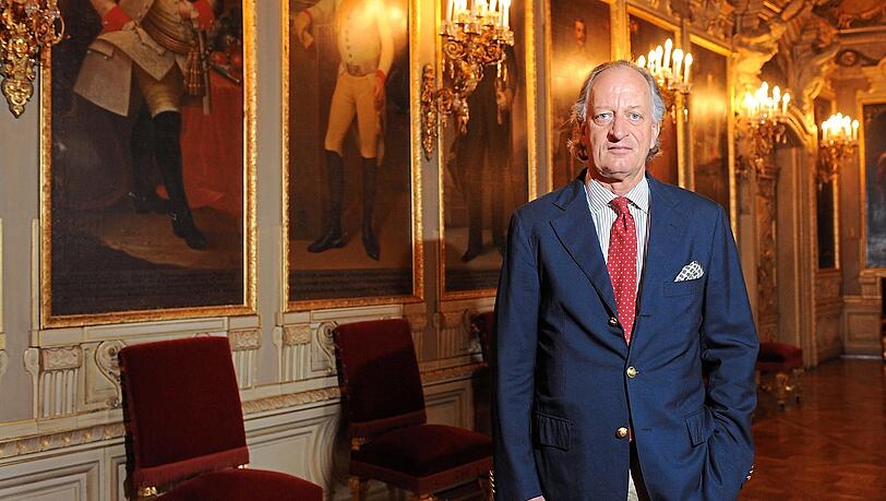 Adels-Oberhaupt Karl Friedrich Fürst von Hohenzollern im Jahr 2011 in Sigmaringen.