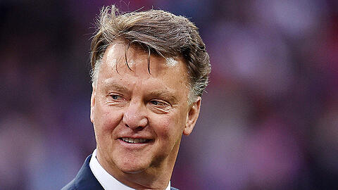 Der ehemalige Bayern-Trainer Louis van Gaal trainierte zuletzt das Star-Ensemble von Manchester United.