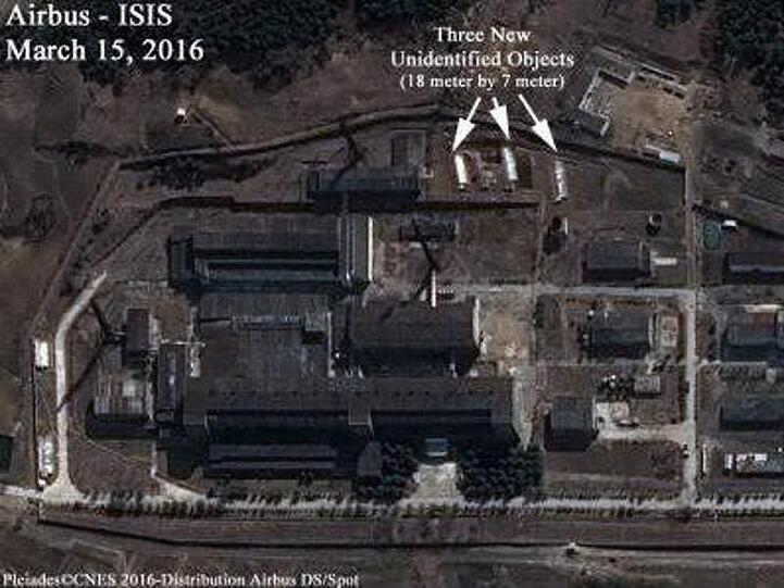 Vor knapp zwei Jahren wurden drei neue Objekte auf dem Gelände der nordkoreanischen Atomanlage Yongbyon entdeckt.