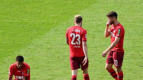 Der 1. FC Köln bleibt nach dem 0:0 in Berlin auf Abstiegsplatz 17.