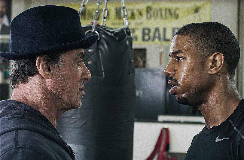 Sylvester Stallone (als Rocky) und Michael B. Jordan (als Adonis) sind zwei, die es sich, den anderen und den Härten des Lebens noch einmal zeigen wollen.