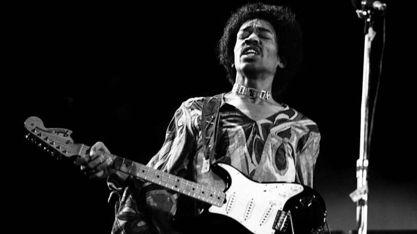 Jimi Hendrix live beim Isle of Wight Festival 1970