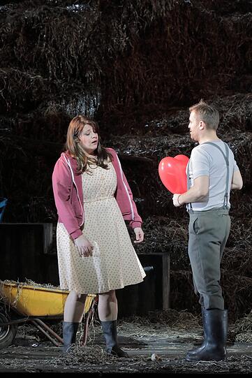 "Die verkaufte Braut" im Nationaltheater.