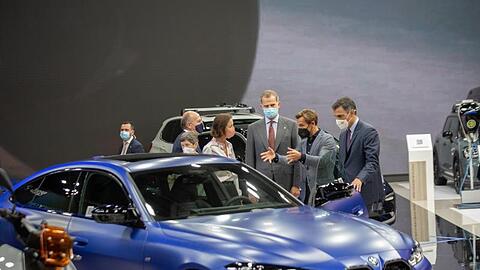 Auf der Automesse in Barcelona wurde das Modell i4 bereits vorgestellt.