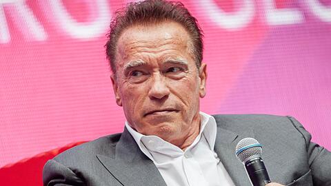 Arnold Schwarzenegger beschreibt bei Instagram, wie er eines seiner Idole kennengelernt hat.