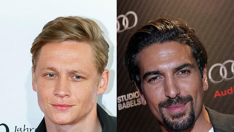 Schauspieler und Hobbykoch Matthias Schweighöfer (l.) meldete sich online für die Stelle in Elyas M'Bareks Restaurant Schauspieler und Hobbykoch Matthias Schweighöfer (l.) meldete sich online für die Stelle in Elyas M'Bareks Restaurant