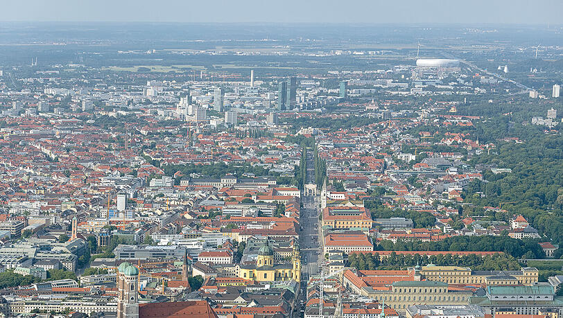 München von oben.
