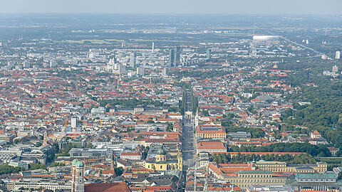 München von oben.