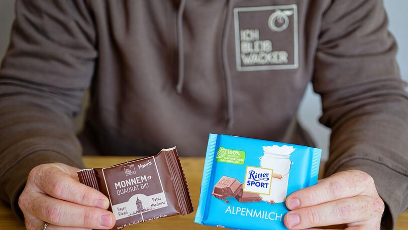 Ritter Sport sieht durch den Haferriegel nach eigenen Angaben seine Marke bedroht. (Archivbild)