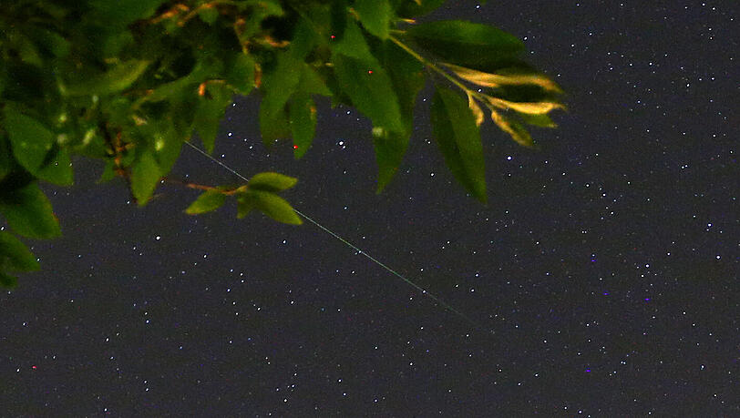 Auch in Kaufbeueren bekamen Astronomen und Hobby-Sternegucker Sternschnuppen zu sehen. Auch in Kaufbeueren bekamen Astronomen und Hobby-Sternegucker Sternschnuppen zu sehen.