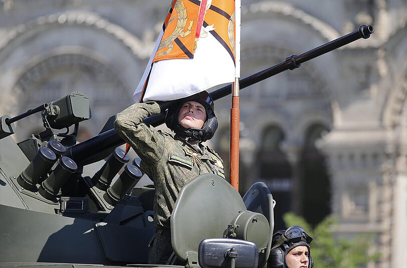 Militärparade in Moskau zum 71. Jahrestag des Siegs über Hitler-Deutschland: Die Bilder.