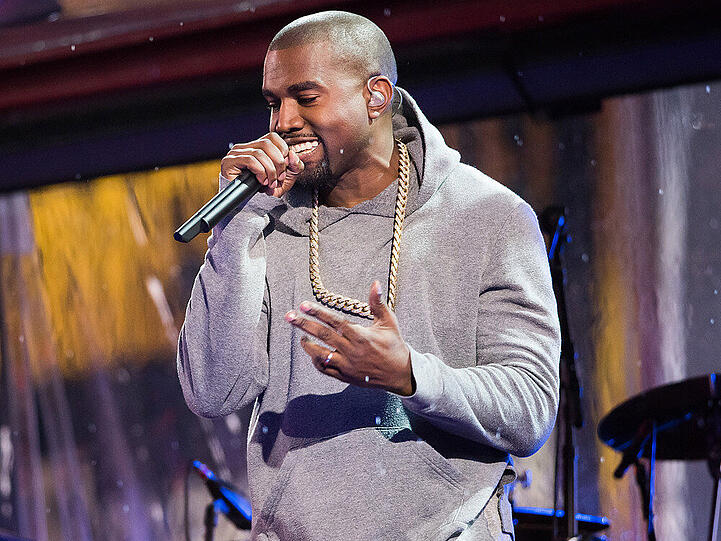 Kanye West brachte seinen lässigen Look auf die New Yorker Laufstege