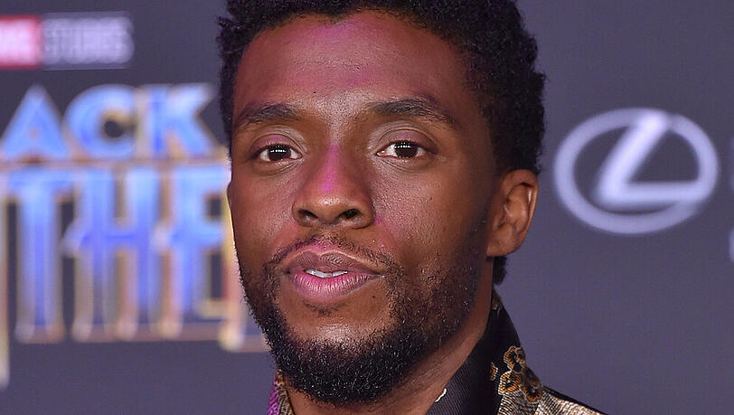 Chadwick Boseman bei der Weltpremiere von "Black Panther"