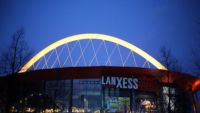 Die mit 20000 Plätzen größte Halle Deutschlands: Die Lanxess Arena in Köln. Die mit 20000 Plätzen größte Halle Deutschlands: Die Lanxess Arena in Köln.