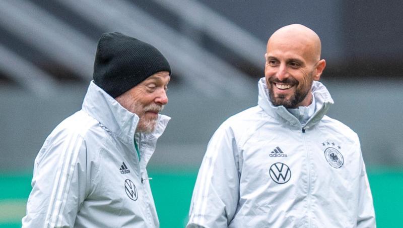 Abschlusstraining vor dem Länderspiel in der EM-Qualifikation gegen Israel.