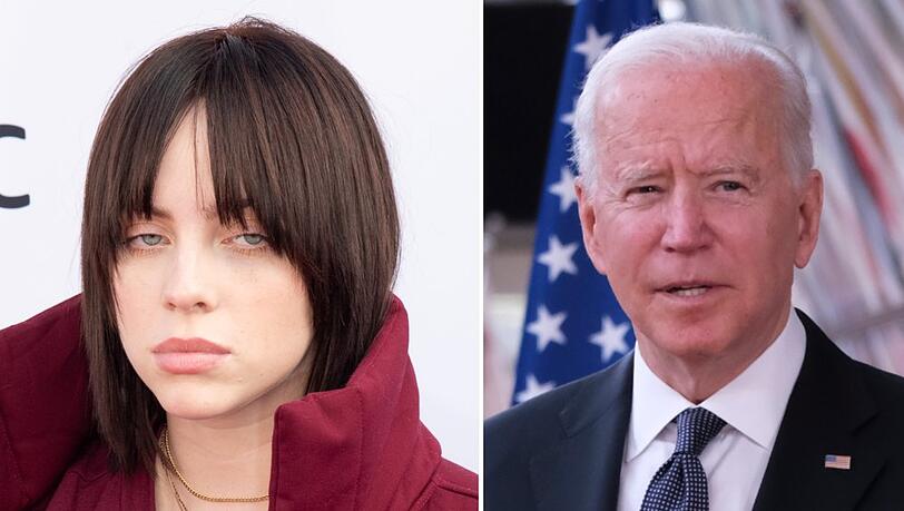 Präsident Biden hat Billie Eilish und ihre Familie zu sich ins Weiße Haus eingeladen.