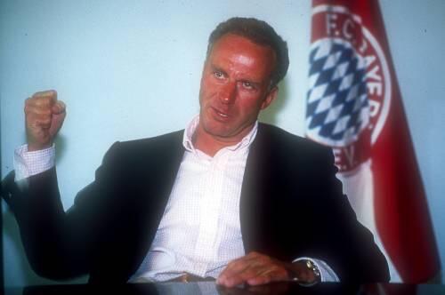 Poltert gegen die Ex-Stars: Bayerns Vorstandsboss Karl-Heinz Rummenigge.