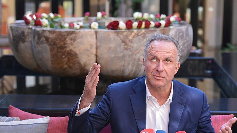 Karl-Heinz Rummenigge im Teamhotel des FC Bayern in Marrakesch. Karl-Heinz Rummenigge im Teamhotel des FC Bayern in Marrakesch.