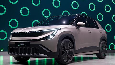Nur als Studie gezeigt wird der SUV Skoda Epiq.