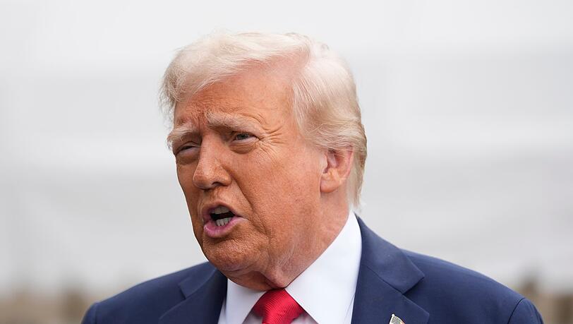 Trump ruft Israel zu einem Stopp der Bombardements auf.