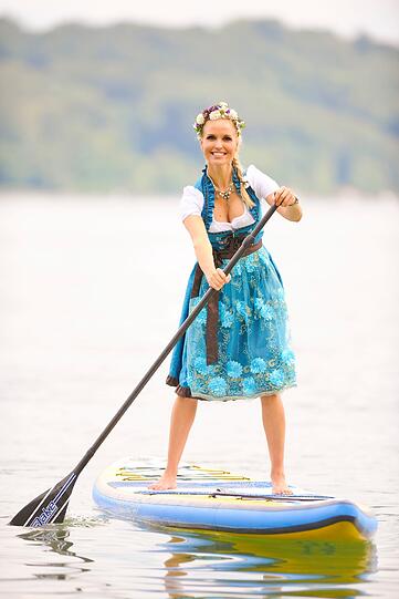 Die Bilder vom Trachten-Shooting mit Tamara Sedmak in Starnberg.