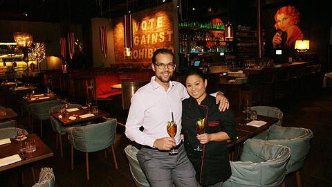 Ess-Klasse-Gastgeber: Chef Michael Urban und Chef de Cuisine Lilian Schumann vom La Boheme.