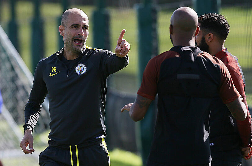 Räumt im Kader von Manchester City auf: Pep Guardiola.