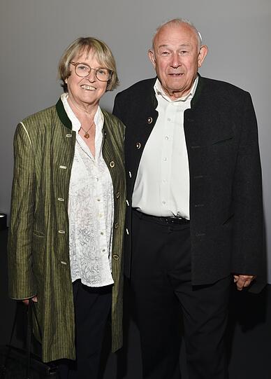 Günther Beckstein und Frau Marga