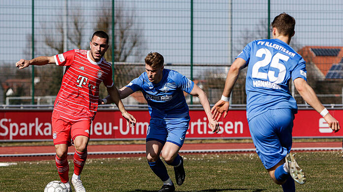 In Illertissen, FCB II can't get past a draw.