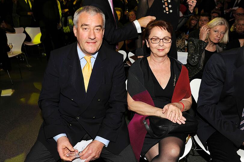 Staatsminister Dr. Ludwig Spaenle, MdL (Bayerisches Staatsministerium für Bildung, Kultus, Wissenschaft und Kunst) und Dr. Anna Schrenk.