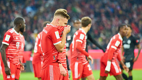 Holen sich die Bayern um Joshua Kimmich am Ende der Saison doch noch die elfte Schale in Folge?
