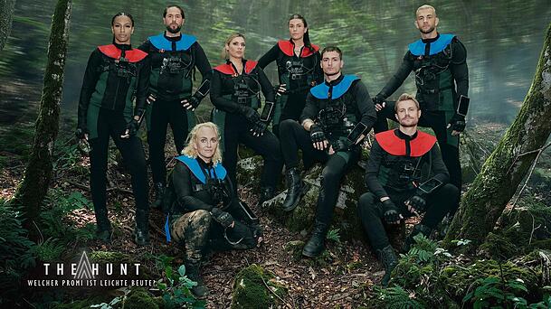 Bei "The Hunt" treten Promis aus TV und Reality in einem XXL-Fangenspiel gegeneinander an.