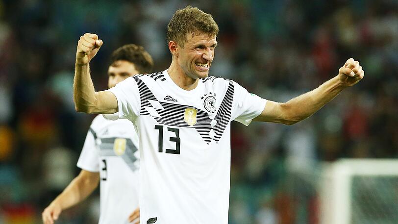 Bei der Fußball-WM 2018 im Fokus: Thomas Müller vom FC Bayern.