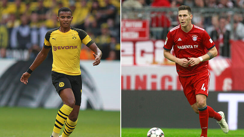 Manuel Akanji (23) - Niklas Süle (23): "Süle ist einer der besten Innenverteidiger der Liga, sehr schnell und in Top-Form", sagt Fuss: "Akanji ist Dortmunds Abwehrchef, eine super Verstärkung. Beide sind für ihre Teams unverzichtbar. Daher ein Remis." Es steht: 1:2
