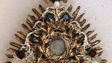 Diese Monstranz wurde aus der Kirche in Grafing gestohlen