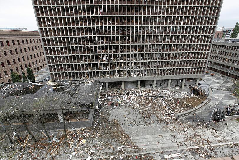 Am 22. Juli 2011 um 15:22 Uhr explodierte eine Autobombe im Regierungsviertel von Oslo.