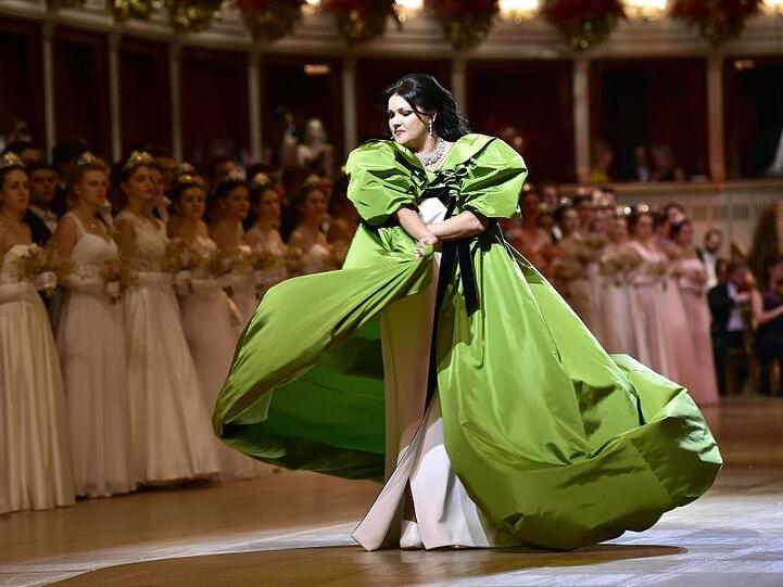 Anna Netrebko war vor ihrem Auftritt sehr aufgeregt.
