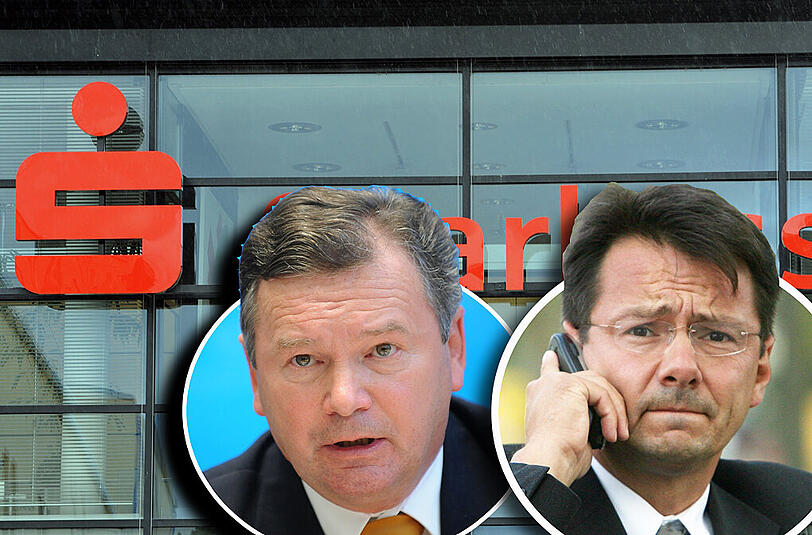 In der Kritik: Fürstenfeldbrucks CSU-Landrat Thomas Karmasin (re.) und der Miesbacher Landrat Jakob Kreidl (CSU)