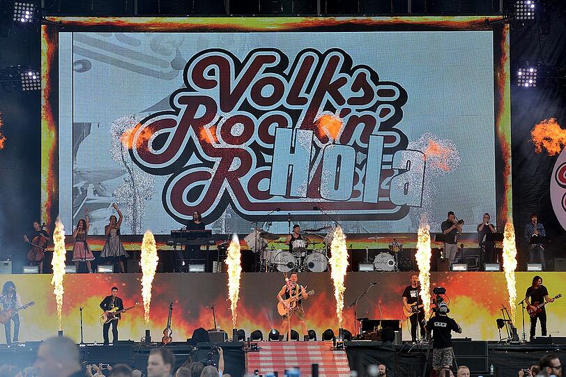 Der Olympiapark im Ausnahmezustand - die Bilder vom Gabalier-Konzert am Samstag.