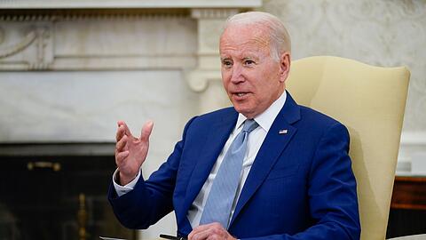 US-Präsident Joe Biden im Weißen Haus.
