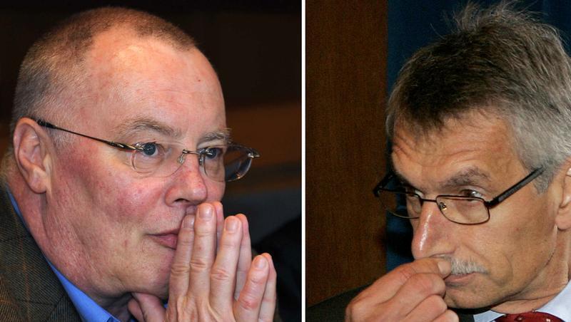 Verurteilt: AUB-Gründer Wilhelm Schelsky (l.) und der frühere Siemens-Vorstand Johannes Feldmayer. Verurteilt: AUB-Gründer Wilhelm Schelsky (l.) und der frühere Siemens-Vorstand Johannes Feldmayer.