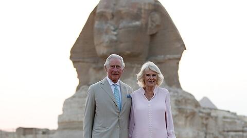 Prinz Charles und Herzogin Camilla während ihres letzten Afrika-Besuchs im November 2021 in Ägypten.