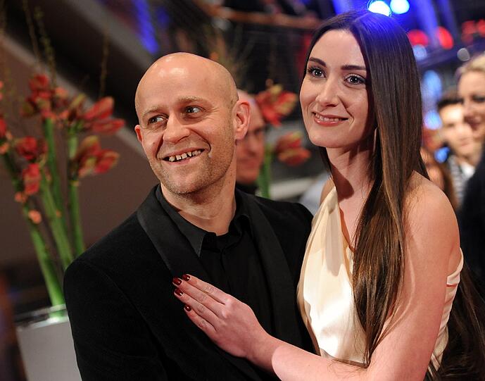 Jürgen Vogel und Partnerin Michelle Gornick.