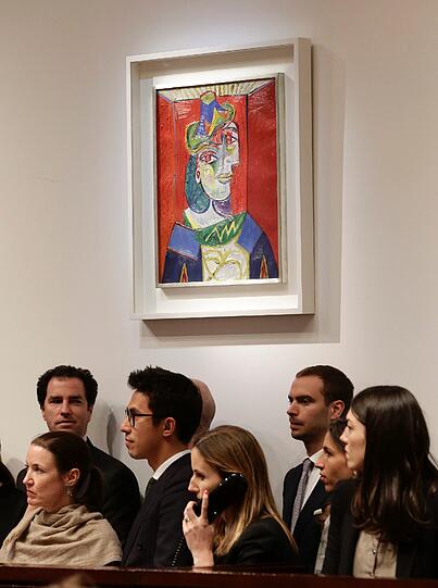 Pablo Picassos "Les femmes d'Alger" wurde in New York für knapp 180 Millionen Dollar versteigert.