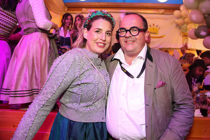 Elena Uhlig und Clemens Baumgärtner