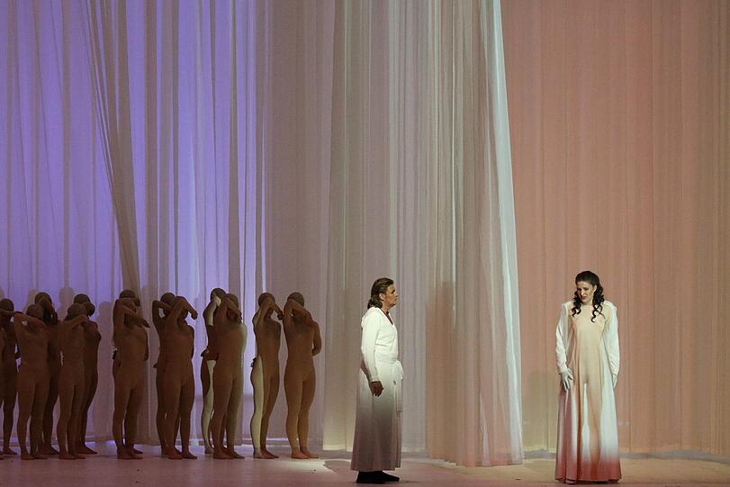 Lise Davidsen in Wagners "Tannhäuser" im Nationaltheater.