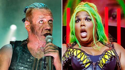Rammstein-Boss Till Lindemann und US-Sängerin Lizzo ernteten 2023 vorwiegend negative Schlagzeilen.