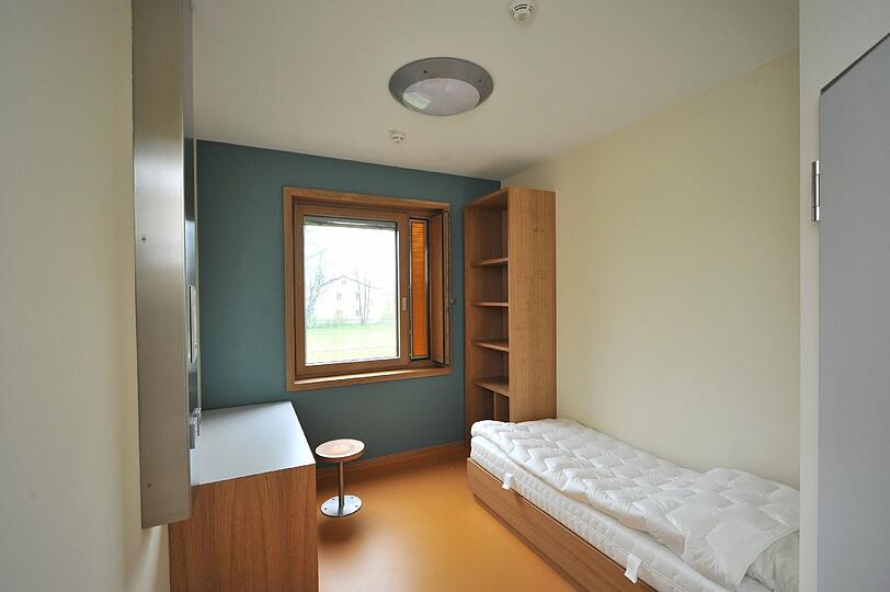 Das Jugendhilfezentrum Scapinellistraße bei der Eröffnung im letzten April.